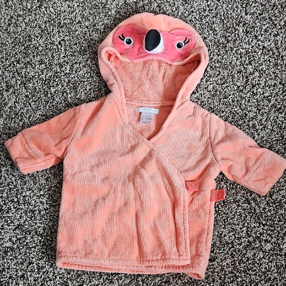 Pottery Barn Kids Flamingo Hooded Towel